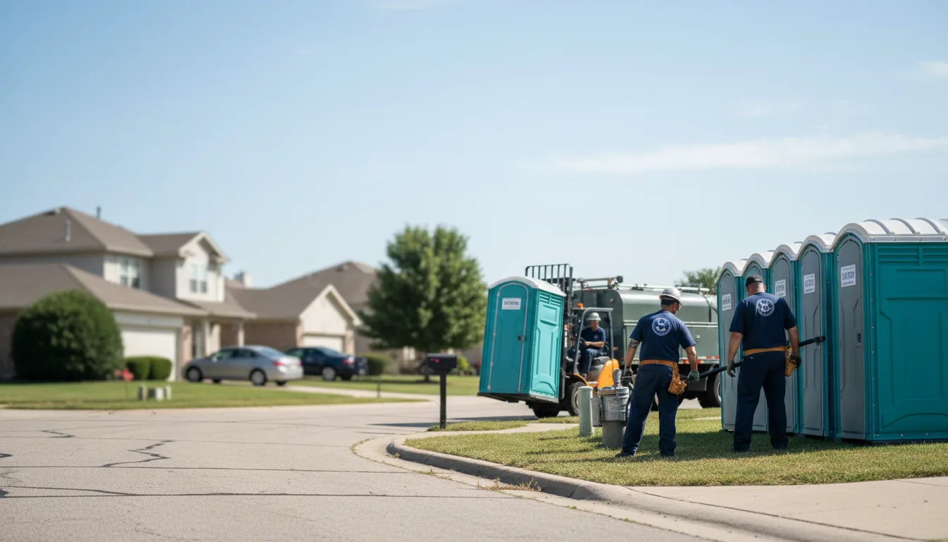 Porta Potty Rental in Teeds Grove, IA near me